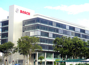 Bosch offices are well located.