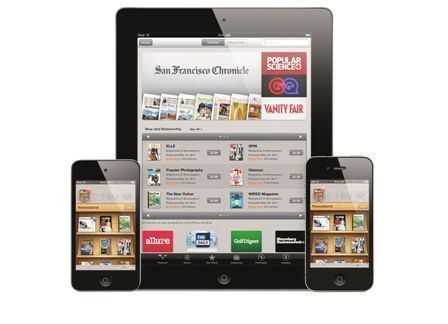 The iPad version of the app is simply a double-resolution version of the iPhone app rather than a native iPad app. (Photo: Apple.com)